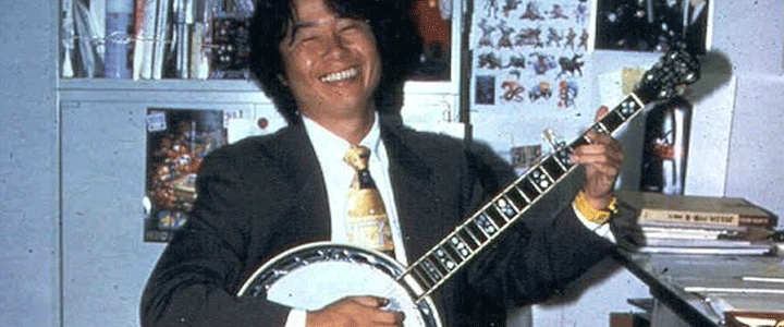 Shigeru Miyamoto también es una jodida superestrella del rock.
